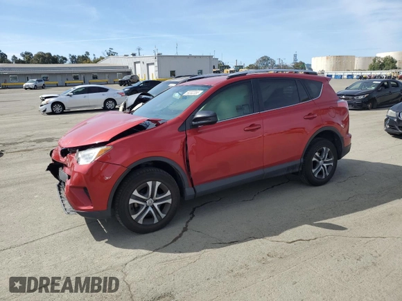 2016 Toyota RAV4 LE with VIN JTMZFREV8GJ085530, listed as a Copart auction lot 50202355 with 92,888 mi miles and Salvage Title. Bid and sale history available at carsss.com. Image 1.