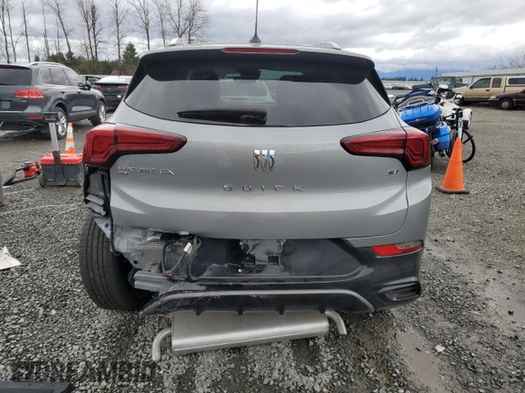 2024 Buick Encore GX Sport Touring with VIN KL4AMESL8RB046944, listed as a Copart auction lot 51093255 with 6,403 mi miles and Salvage title. Bid and sale history available at DreamBid. Image 6.