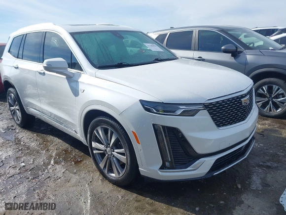 2020 Cadillac XT6 FWD Premium Luxury with VIN 1GYKPCRS5LZ130926, listed as a IAAI auction lot 41380898 with 69,244 mi miles. Bid and sale history available at carsss.com. Image 1.