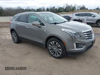 2018 Cadillac XT5 Premium Luxury FWD with VIN 1GYKNERS8JZ176653, listed as a IAAI auction lot 41631053 with 123,745 mi miles. Bid and sale history available at carsss.com. Image 1.