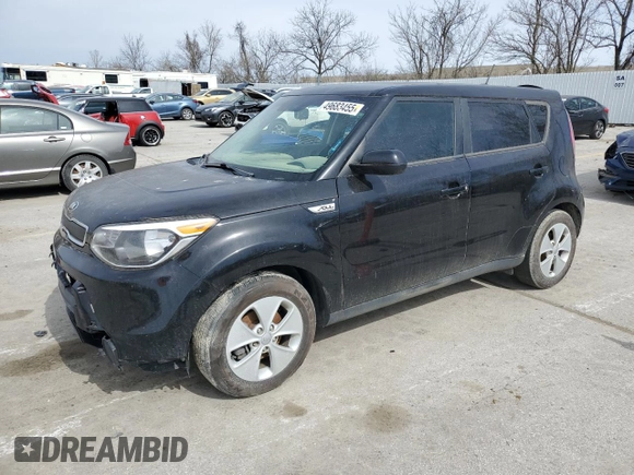 2016 Kia Soul with VIN KNDJN2A26G7360408, listed as a Copart auction lot 49683455 with 0 mi miles and Salvage Title. Bid and sale history available at carsss.com. Image 1.