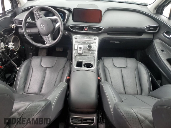 2022 Hyundai Santa Fe Hybrid SEL Premium with VIN KM8S3DA14NU053424, listed as a Copart auction lot 71066904 with 50,458 mi miles and Salvage Title. Bid and sale history available at carsss.com. Image 8.