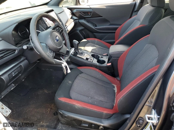 2024 Subaru Impreza RS with VIN JF1GUHJC4R8359494, listed as a Copart auction lot 48519655 with 26,564 mi miles and Salvage Title. Bid and sale history available at carsss.com. Image 7.