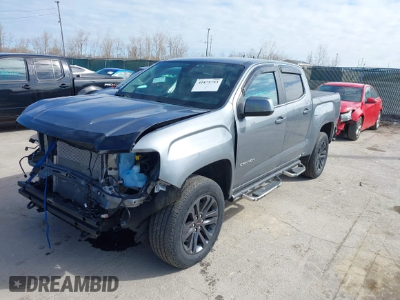 2019 GMC Canyon 4WD SLE with VIN 1GTG6CEN6K1352824, listed as a IAAI auction lot 41875753 with 60,684 mi miles. Bid and sale history available at carsss.com. Image 18.