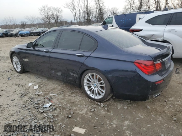 2014 BMW 7 Series 750i xDrive with VIN WBAYB6C52ED225217, listed as a Copart auction lot 46104815 with 155,822 mi miles and Clean Title. Bid and sale history available at carsss.com. Image 2.