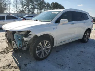 2020 Cadillac XT6 FWD Premium Luxury with VIN 1GYKPCRS2LZ141737, listed as a Copart auction lot 44543135 with 51,620 mi miles and Salvage Title. Bid and sale history available at carsss.com. Image 1.