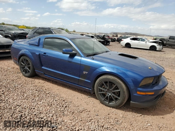 2007 Ford Mustang GT Deluxe with VIN 1ZVFT82H175214802, listed as a Copart auction lot 50828905 with 116,243 mi miles and Salvage Title. Bid and sale history available at carsss.com. Image 4.