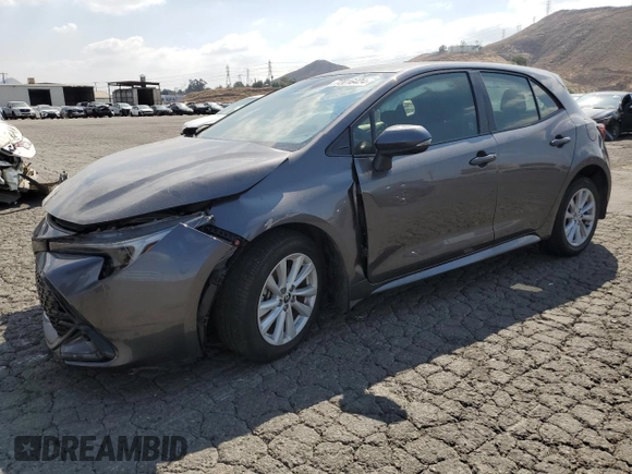 2023 Toyota Corolla SE with VIN JTND4MBE5P3207767, listed as a Copart auction lot 72016424 with 16,189 mi miles and Salvage Title. Bid and sale history available at DreamBid. Image 1.