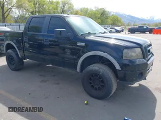 2008 Ford F-150 XLT with VIN 1FTPW14V28FC26851, listed as a IAAI auction lot 42055576 with 156,119 mi miles. Bid and sale history available at carsss.com. Image 1.