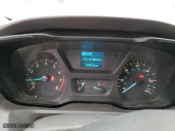 2015 Ford Transit Van with VIN 1FTYE1ZG3FKA24364, listed as a Copart auction lot 80653534 with 228626 miles and Clean Title. Bid and sale history available at carsss.com. Image 9.