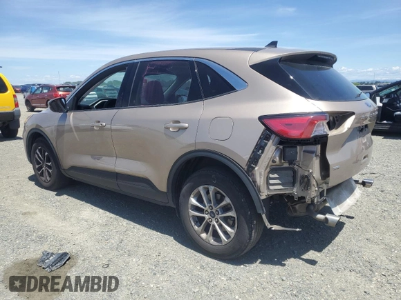 2021 Ford Escape SE with VIN 1FMCU0G66MUB34372, listed as a Copart auction lot 56595405 with 42,355 mi miles and Salvage title. Bid and sale history available at DreamBid. Image 2.