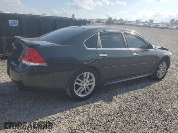2014 Chevrolet Impala LTZ with VIN 2G1WC5E37E1155067, listed as a Copart auction lot 55255825 with 153,893 mi miles and Salvage title. Bid and sale history available at DreamBid. Image 3.