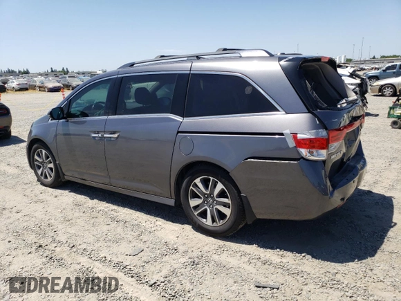 2014 Honda Odyssey Touring с VIN 5FNRL5H92EB116923, выставлен на аукционе Copart как лот 58060645 с пробегом 106 285 миль миль и Списание • Salvage title. История ставок и продаж доступна на DreamBid. Изображение 2.