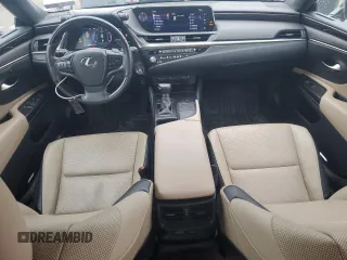 2021 Lexus ES with VIN 58AD11D19MU006860, listed as a Copart auction lot 52684255 with 57,030 mi miles and Salvage Title. Bid and sale history available at carsss.com. Image 8.