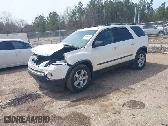 2010 GMC Acadia SL with VIN 1GKLRKED1AJ117161, listed as a IAAI auction lot 41860861 with 145,852 mi miles and . Bid and sale history available at DreamBid. Image 2.