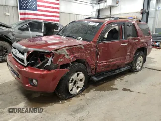 2008 Toyota 4Runner SR5 with VIN JTEBU14R08K025293, listed as a Copart auction lot 56915155 with 184,170 mi miles and Clean title. Bid and sale history available at DreamBid. Image 1.