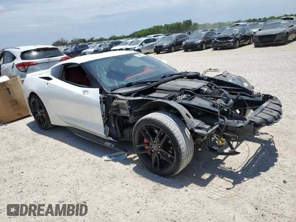 2015 Chevrolet Corvette 3LT with VIN 1G1YF2D75F5122894, listed as a Copart auction lot 53583104 with 64,897 mi miles and Clean Title. Bid and sale history available at carsss.com. Image 4.