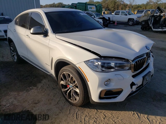 2016 BMW X6 xDrive35i with VIN 5UXKU2C57G0N81828, listed as a Copart auction lot 71186212 with 134,114 mi miles. Bid and sale history available at carsss.com. Image 4.