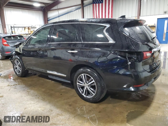 2018 Infiniti QX60 with VIN 5N1DL0MM3JC530822, listed as a Copart auction lot 51136095 with 119,758 mi miles and Salvage Title. Bid and sale history available at carsss.com. Image 2.