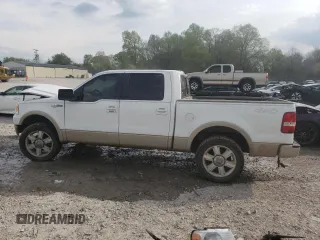 2007 Ford F-150 XLT with VIN 1FTPW14V47KD01135, listed as a Copart auction lot 52595735 with 177,592 mi miles and Salvage Title. Bid and sale history available at carsss.com. Image 2.