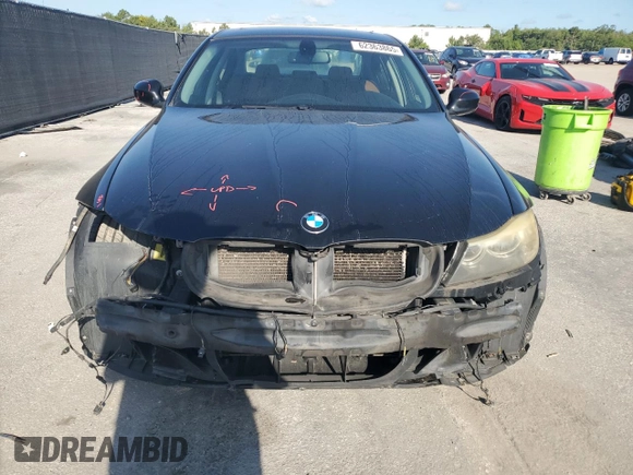 2009 BMW 3 Series 328i xDrive with VIN WBAPK73559A456475, listed as a Copart auction lot 62363865 with 169,125 mi miles and Salvage title. Bid and sale history available at DreamBid. Image 5.