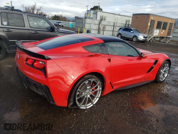 2018 Chevrolet Corvette Grand Sport 2LT with VIN 1G1YY2D70J5101714, listed as a Copart auction lot 81300343 with 23,073 mi miles. Bid and sale history available at carsss.com. Image 3.