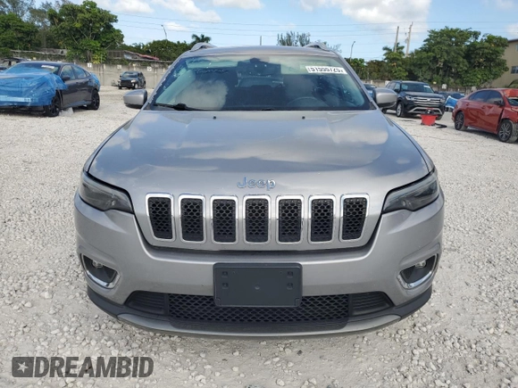 2020 Jeep Cherokee Limited with VIN 1C4PJLDB2LD577103, listed as a Copart auction lot 51555725 with 170,878 mi miles and Salvage title. Bid and sale history available at DreamBid. Image 5.
