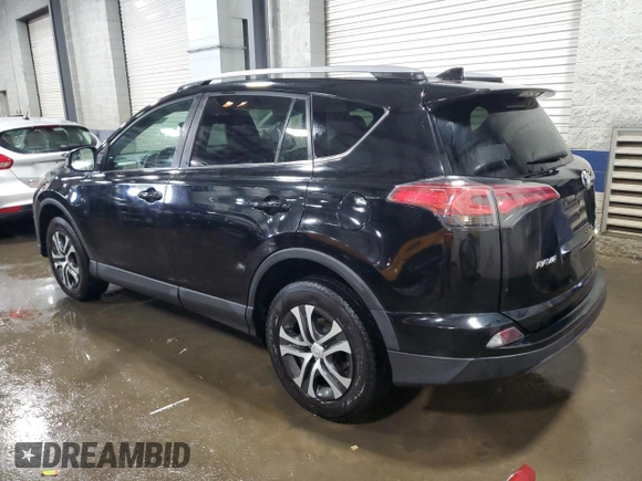 2017 Toyota RAV4 LE with VIN 2T3BFREV3HW617738, listed as a Copart auction lot 58712515 with 117,310 mi miles and Salvage title. Bid and sale history available at DreamBid. Image 2.