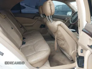 2001 Mercedes-Benz S-Class with VIN WDBNG75J21A204515, listed as a IAAI auction lot 41467757 with 1 mi miles. Bid and sale history available at carsss.com. Image 8.