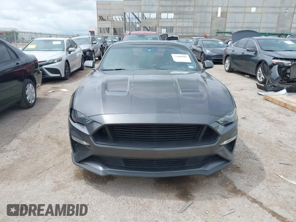 2019 Ford Mustang EcoBoost with VIN 1FA6P8TH6K5106082, listed as a IAAI auction lot 42466881 with 105,323 mi miles and . Bid and sale history available at DreamBid. Image 12.