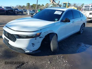 2024 Honda Accord EX with VIN 1HGCY1F38RA003587, listed as a IAAI auction lot 41742199 with 25,754 mi miles and . Bid and sale history available at DreamBid. Image 6.