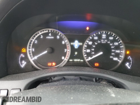 2013 Lexus GS 350 with VIN JTHCE1BL1D5002696, listed as a Copart auction lot 45963774 with 120,107 mi miles and Salvage Title. Bid and sale history available at DreamBid. Image 9.