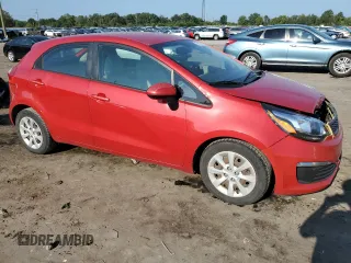 2013 Kia Rio LX with VIN KNADM5A35D6181740, listed as a Copart auction lot 70501354 with 111,062 mi miles and Salvage Title. Bid and sale history available at carsss.com. Image 4.