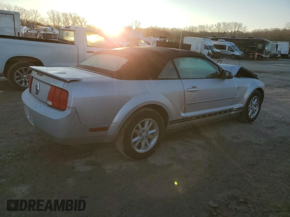 2008 Ford Mustang Deluxe with VIN 1ZVHT84N385188345, listed as a Copart auction lot 83566164 with 74,855 mi miles and Salvage Title. Bid and sale history available at carsss.com. Image 3.