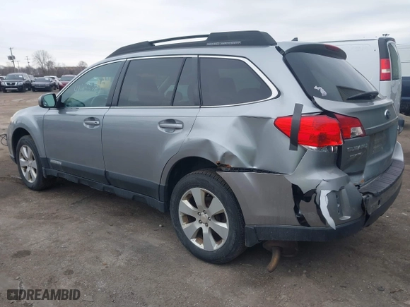 2011 Subaru Outback 2.5i Prem AWP/HK Aud with VIN 4S4BRBFC0B3437537, listed as a IAAI auction lot 41654459 with 179,297 mi miles. Bid and sale history available at carsss.com. Image 3.
