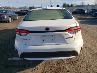 2021 Toyota Corolla Hybrid LE with VIN JTDEAMDE5MJ011169, listed as a Copart auction lot 88752265 with 52,994 mi miles and Salvage Title. Bid and sale history available at carsss.com. Image 6.