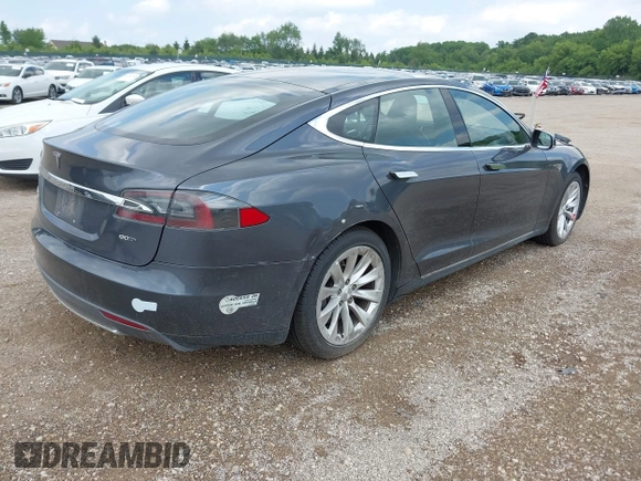 2016 Tesla Model S 90D with VIN 5YJSA1E25GF129482, listed as a IAAI auction lot 42588913 with 101,790 mi miles and . Bid and sale history available at DreamBid. Image 4.