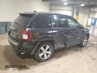 2017 Jeep Compass Latitude with VIN 1C4NJDEB6HD168072, listed as a Copart auction lot 63045025 with 82,975 mi miles and Salvage title. Bid and sale history available at DreamBid. Image 3.