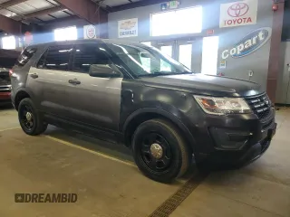 2018 Ford Police Interceptor Utility z VIN 1FM5K8AR5JGA27100, wystawiony jako Copart lot #58722565 z przebiegiem 95 481 mil mil oraz Tytuł czysty. Historia ofert i sprzedaży dostępna na DreamBid. Obrazek 4.