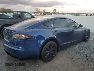 2022 Tesla Model S with VIN 5YJSA1E50NF479268, listed as a Copart auction lot 85481184 with Not provided miles and Non repairable. Bid and sale history available at DreamBid. Image 3.