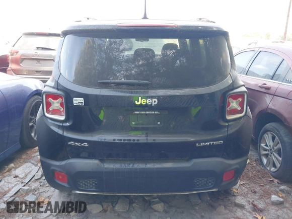 2015 Jeep Renegade Limited with VIN ZACCJBDT6FPB41927, listed as a IAAI auction lot 40731249 with 127,026 mi miles and . Bid and sale history available at DreamBid. Image 16.