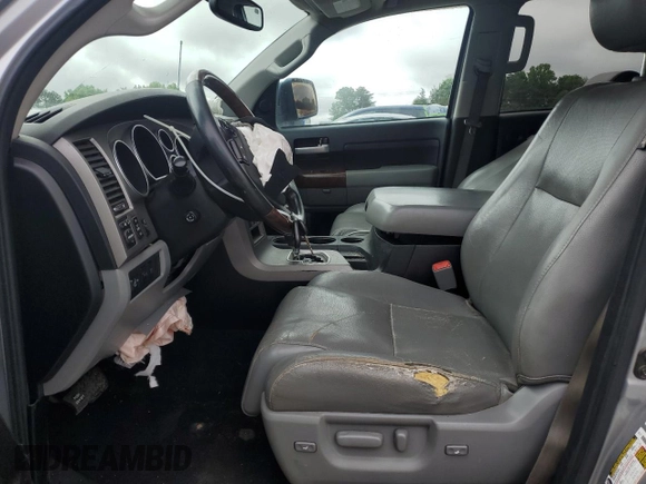 2012 Toyota Tundra Limited with VIN 5TFHW5F18CX233781, listed as a Copart auction lot 57956925 with 208,629 mi miles and Salvage title. Bid and sale history available at DreamBid. Image 7.
