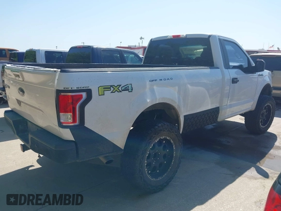 2017 Ford F-150 XL with VIN 1FTMF1C84HKC49246, listed as a IAAI auction lot 41994170 with 272,374 mi miles. Bid and sale history available at carsss.com. Image 4.