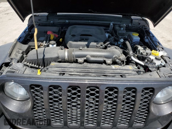 2024 Jeep Wrangler Sport S with VIN 1C4PJXDN4RW102311, listed as a Copart auction lot 56407235 with 23,851 mi miles and Salvage title. Bid and sale history available at DreamBid. Image 12.