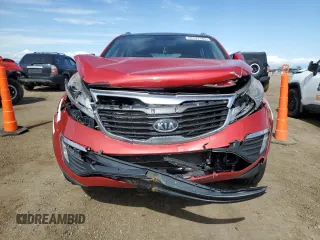 2011 Kia Sportage EX with VIN KNDPCCA23B7155109, listed as a Copart auction lot 55727165 with 137,005 mi miles and Salvage title. Bid and sale history available at DreamBid. Image 5.