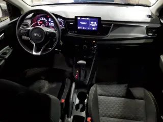 2021 Kia Rio S with VIN 3KPA24AD4ME407002, listed as a Copart auction lot 41602435 with 32,666 mi miles and Salvage Title. Bid and sale history available at DreamBid. Image 8.