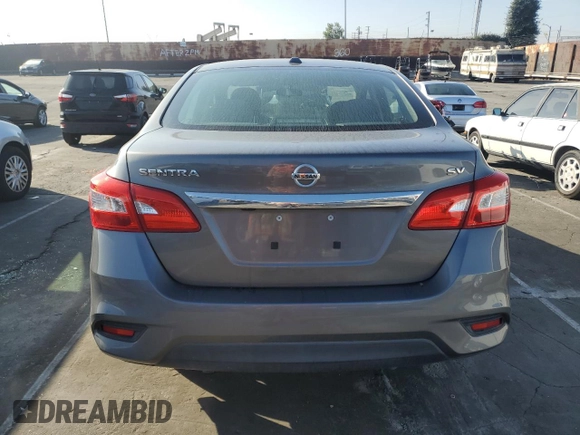 2019 Nissan Sentra S with VIN 3N1AB7AP5KY248825, listed as a Copart auction lot 46333375 with 38,312 mi miles and Salvage Title. Bid and sale history available at carsss.com. Image 6.