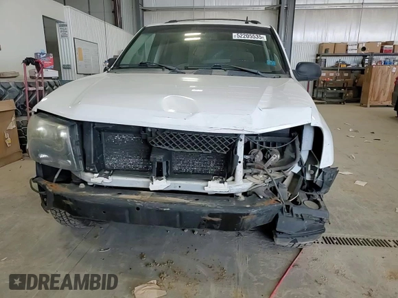 2006 Chevrolet TrailBlazer LS with VIN 1GNDT13S362343434, listed as a Copart auction lot 52205535 with 190,043 mi miles and Salvage Title. Bid and sale history available at DreamBid. Image 11.