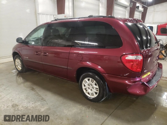 2001 Dodge Caravan Sport with VIN 2B4GP44321R394918, listed as a Copart auction lot 54385635 with 222,858 mi miles and Clean Title. Bid and sale history available at carsss.com. Image 2.