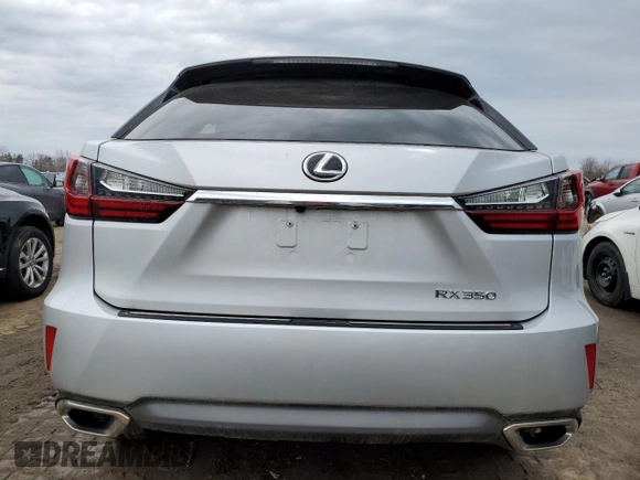 2016 Lexus RX 350 with VIN 2T2BZMCA4GC042001, listed as a Copart auction lot 52224275 with 235,659 mi miles and Salvage title. Bid and sale history available at DreamBid. Image 6.
